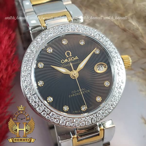 ساعت زنانه امگا لیدی ماتیک Omega Ladymatic *طلایی*| گالری ساعت همتی