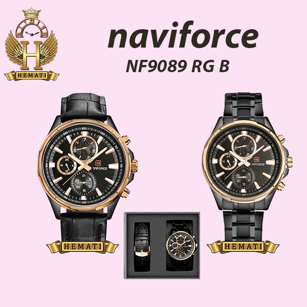 ساعتمچی نیوی فورس NAVIFORCE NF9089 RG B