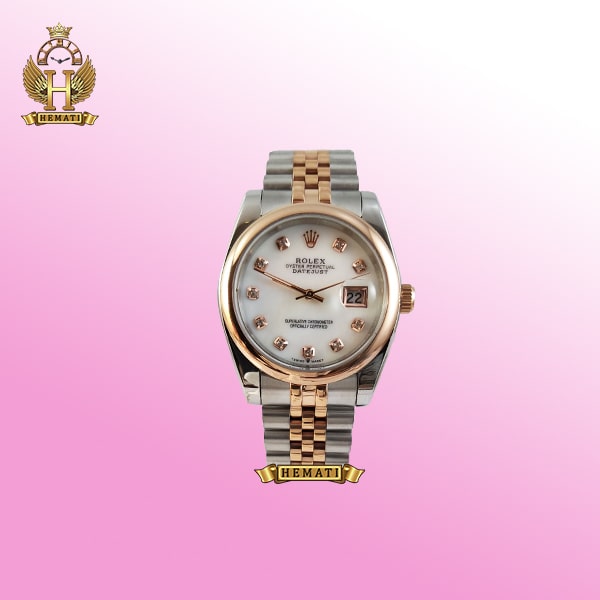 rolex datejust 32 rose gold