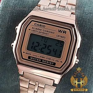 خرید ، قیمت ، مشخصات ساعت زنانه کاسیو نوستالژی CASIO A159WA-1 رزگلد