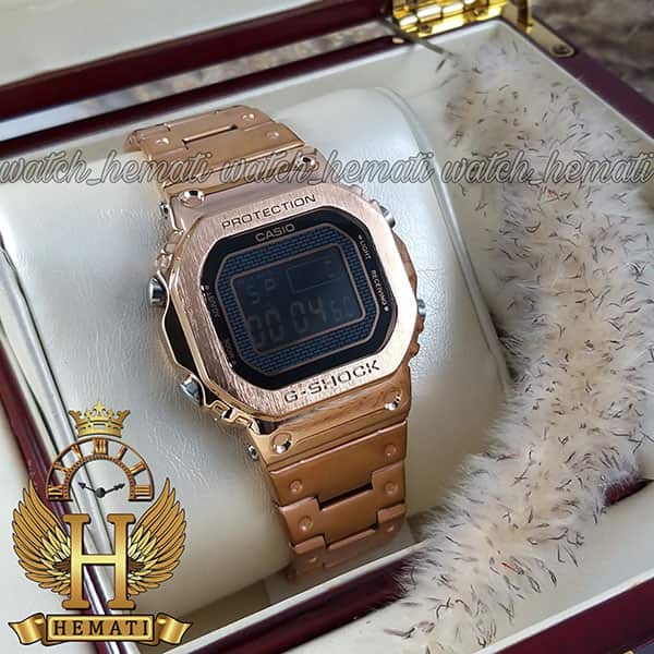 مشخصات ساعت مردانه کاسیو جی شاک پروتکشن CASIO G-SHOCK GMW-B5000 رزگلد