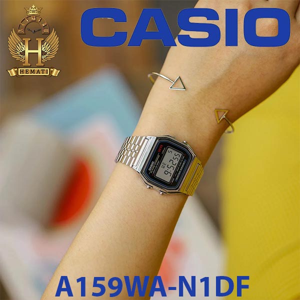 فروش آنلاین ساعت اسپرت کاسیو نوستالژی CASIO A159WA-N1DF اورجینال