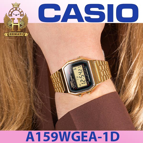 خرید ارزان ساعت مچی کاسیو نوستالژی مدل CASIO A159WGEA-1D