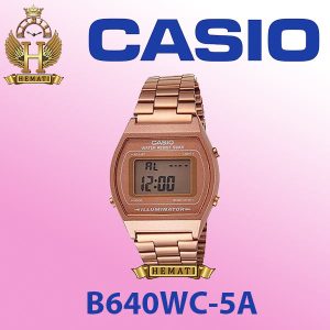 نمایندگی فروش ساعت اسپرت کاسیو نوستالژی CASIO B640WC-5A