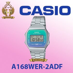 فروش اینترنتی ساعت مچی کاسیو CASIO A168WERB-2ADF