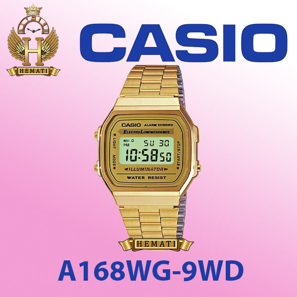 قیمت ساعت مچی کاسیو CASIO A168WG-9WD