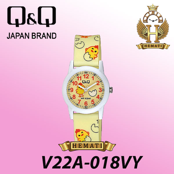 قیمت ، مشخصات ساعت مچی بچه گانه کیو اند کیو V22A-018VY اورجینال