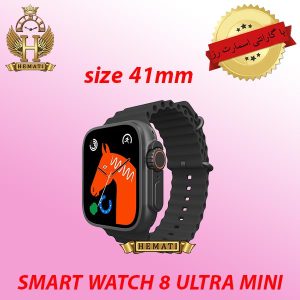 قیمت و مشخصات ساعت هوشمند مدل SMART WATCH 8 ULTRA MINI با گارانتی اسمارت رز رنگ مشکی