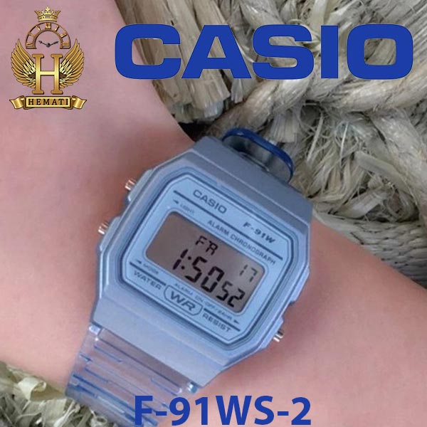 فروش ساعت مچی کاسیو نوستالژی CASIO F-91WS-2