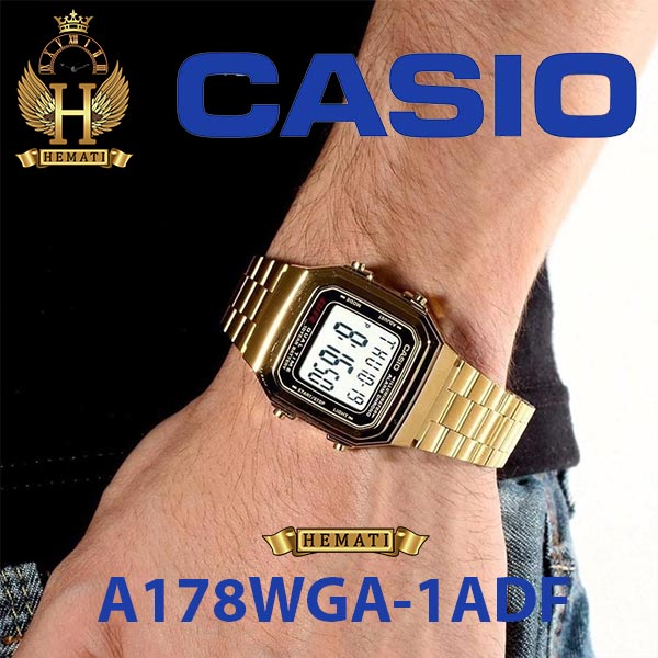 نمایندگی فروش ساعت مچی مردانه کاسیو مدل CASIO A178WGA-1ADF
