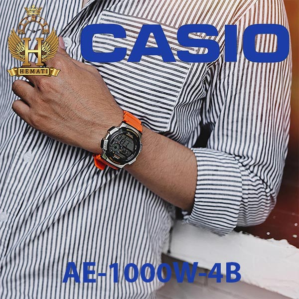 عکس ساعت مچی مردانه کاسیو مدل CASIO AE-1000W-4B