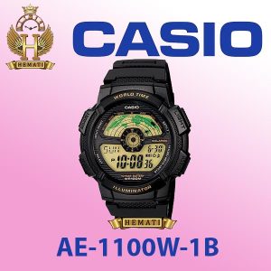 عکس ساعت مچی مردانه کاسیو مدل CASIO AE-1100W-1B اورجینال