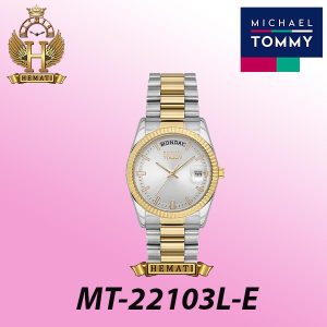 قیمت ساعت-مچی-زنانه-مایکل-تامی-مدل-MICHAEL-TOMMY-MT-22103L-E-اورجینال