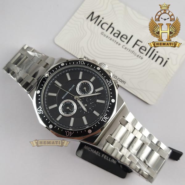 نمایندگی فروش ساعت مچی مردانه مایکل فلینی مدل MICHAEL FELLINI MF-2241G-B اورجینال