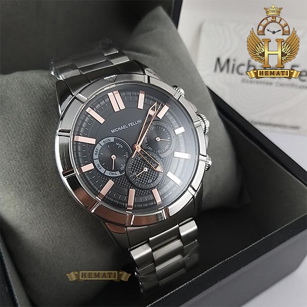بهترین فروشنده ساعت مچی مردانه مایکل فلینی مدل MICHAEL FELLINI MF-2336G-A اورجینال